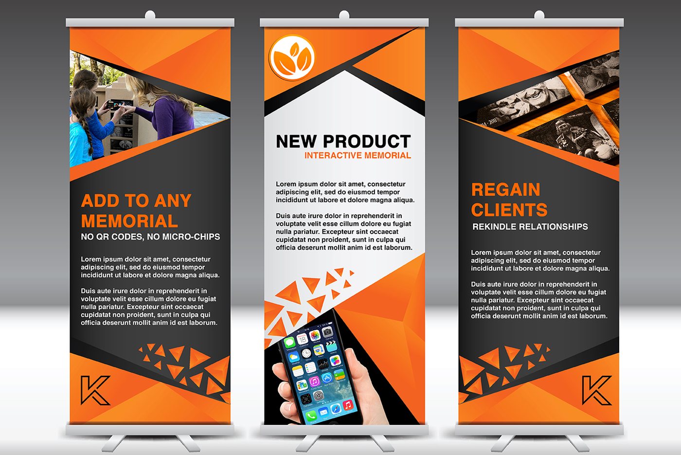 Kasa Trade-Show Banners print designed by Gen One Design