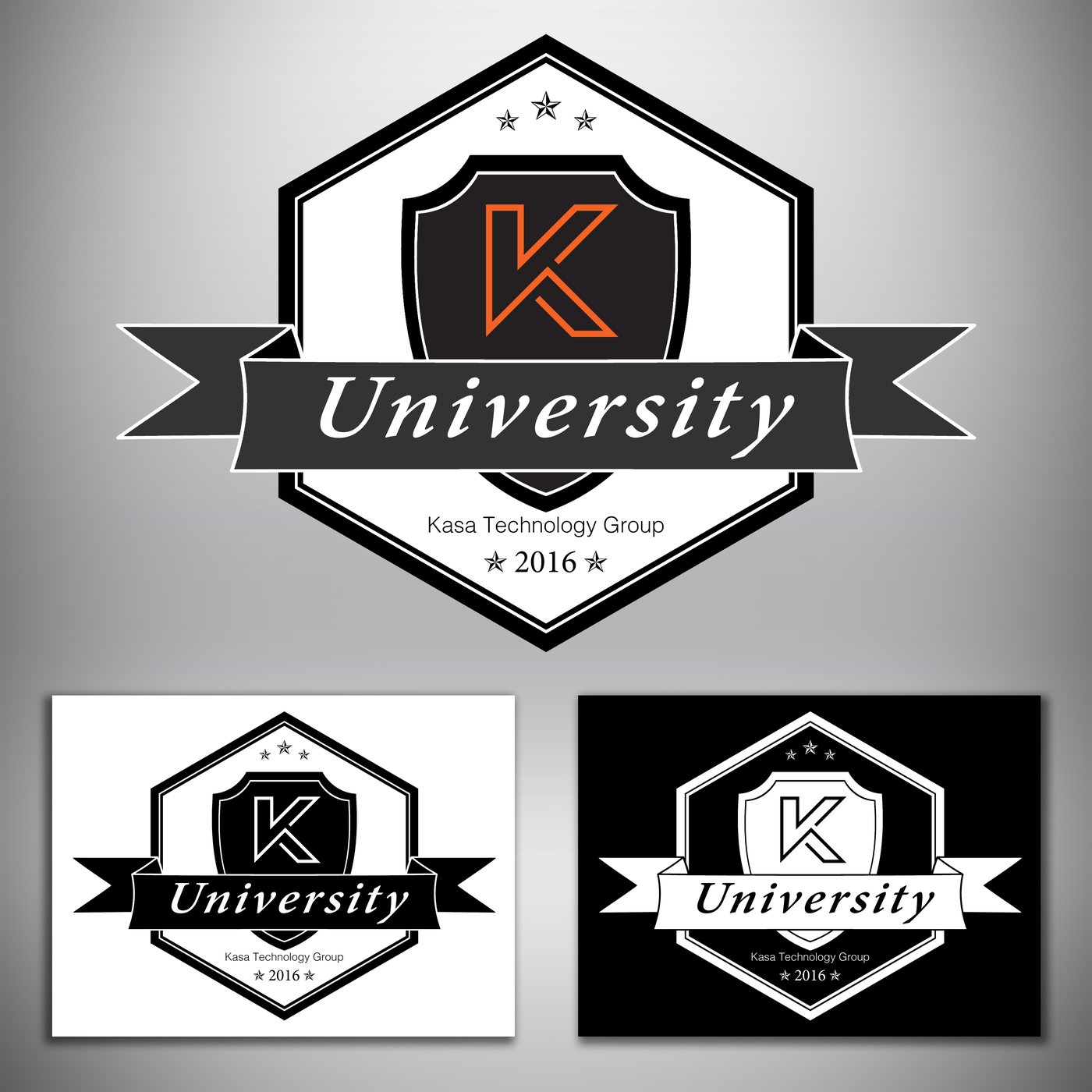 Kasa University logo designed by Gen One Design